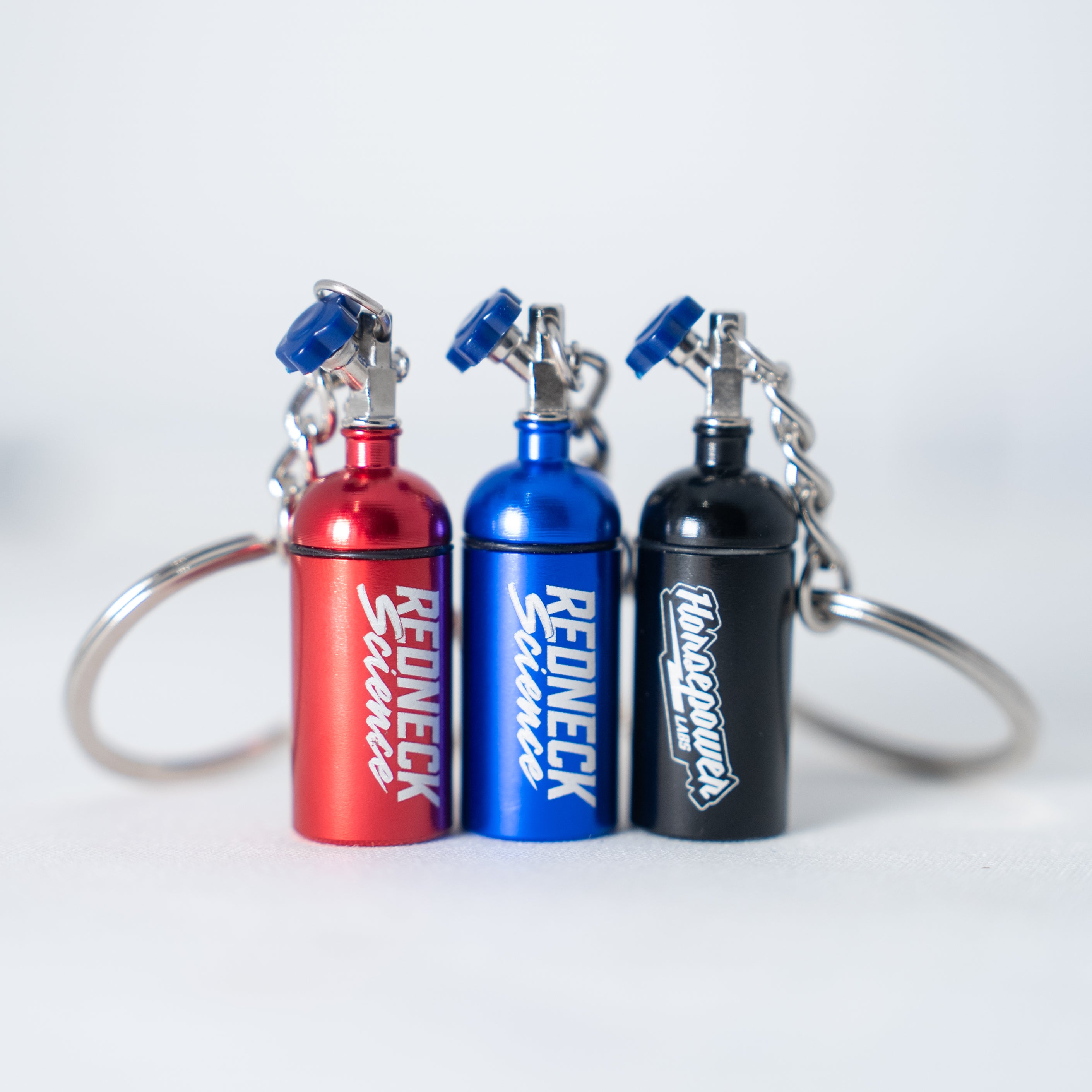 NOS Bottle Keychain - Redneck Science