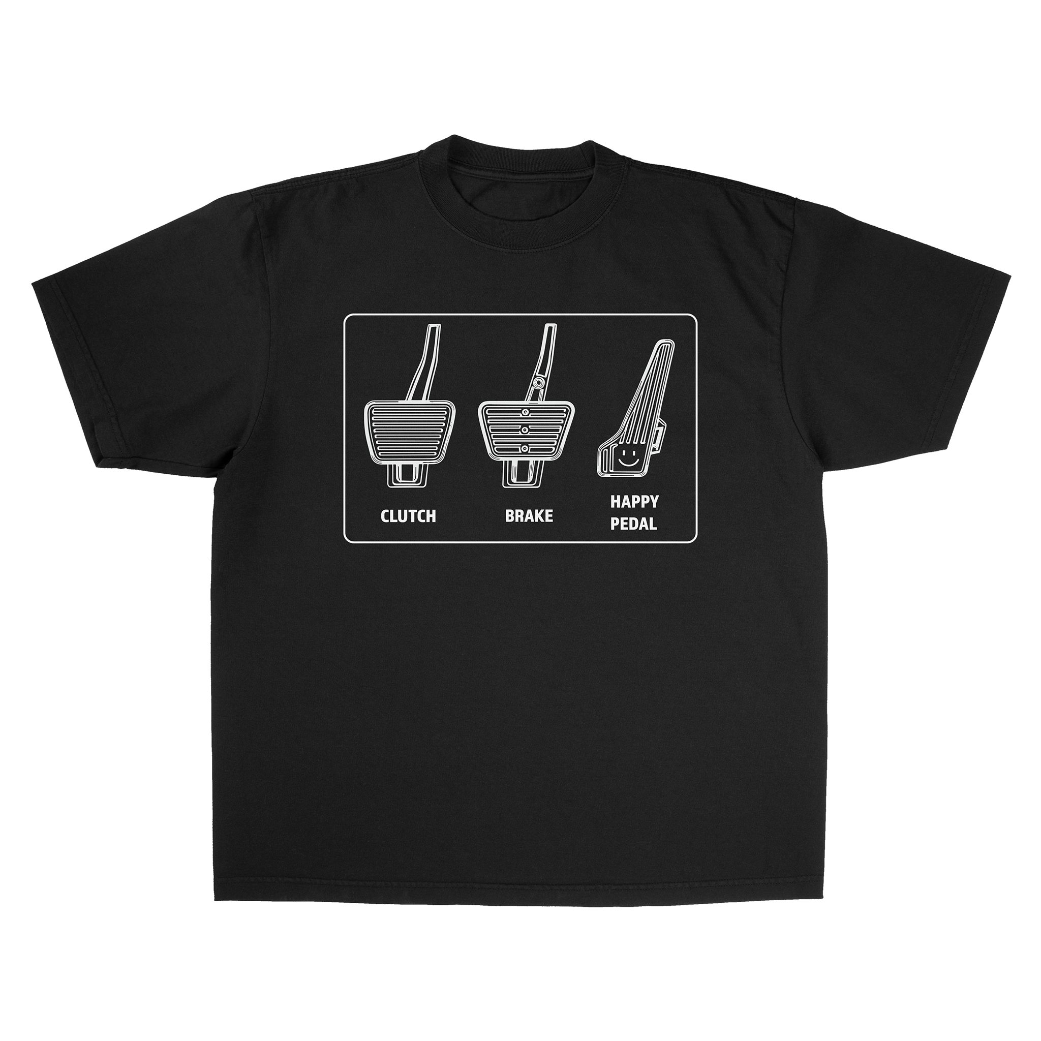 Clutch Brake Happy Pedal Tee