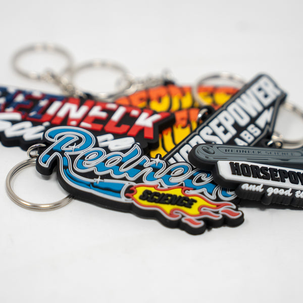 Horsepower & Good Times Keychain