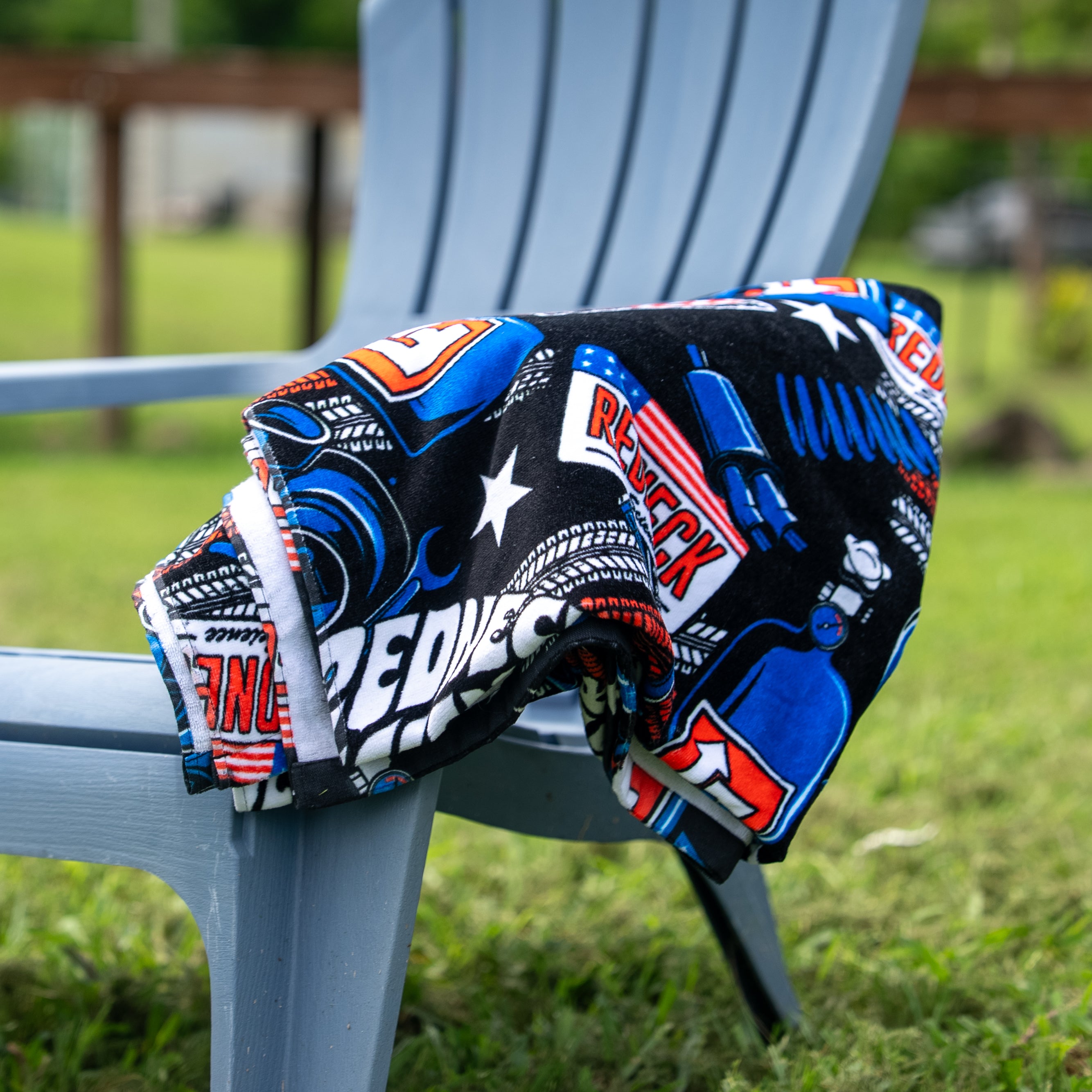 Redneck Science Oversized Beach Towel