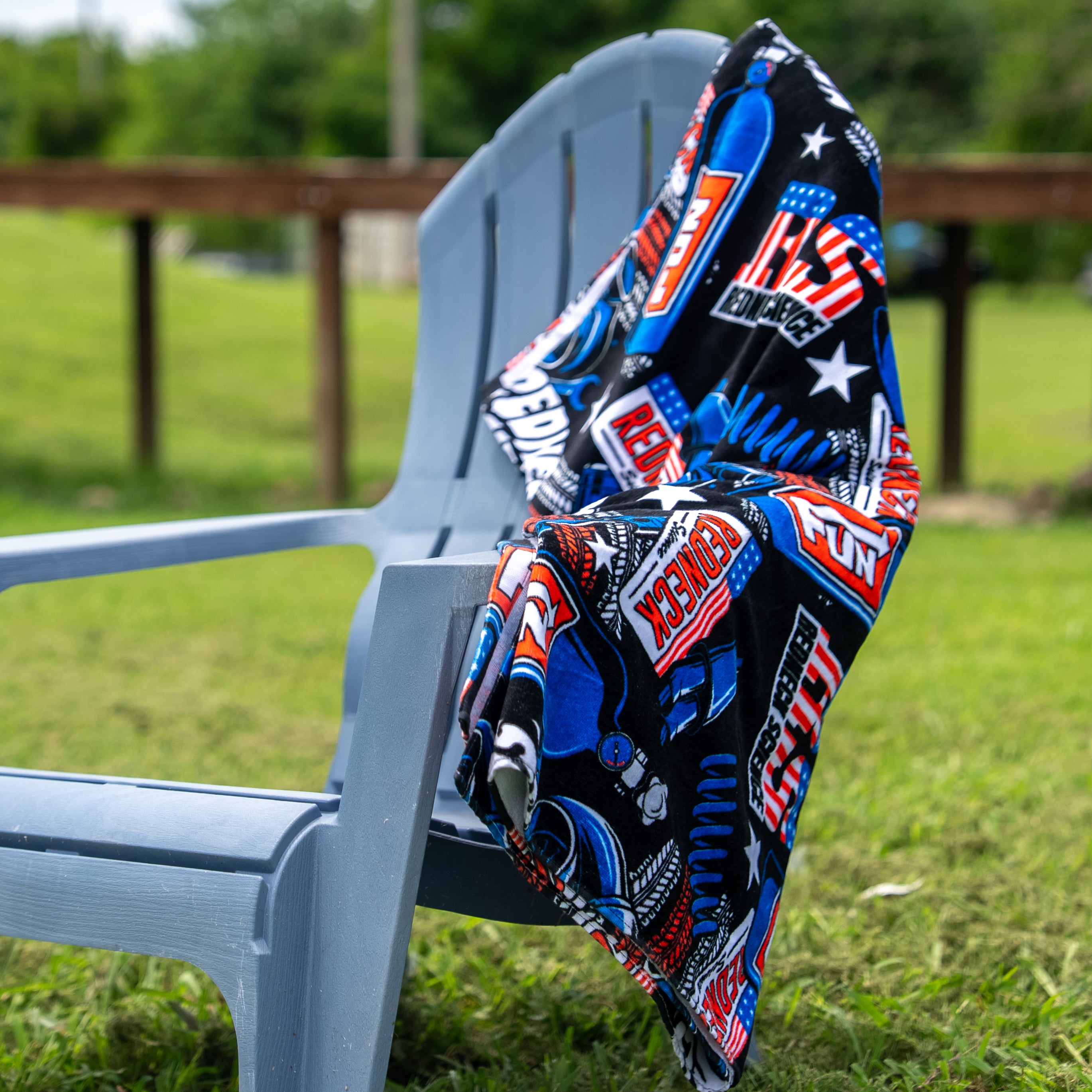 Redneck Science Oversized Beach Towel