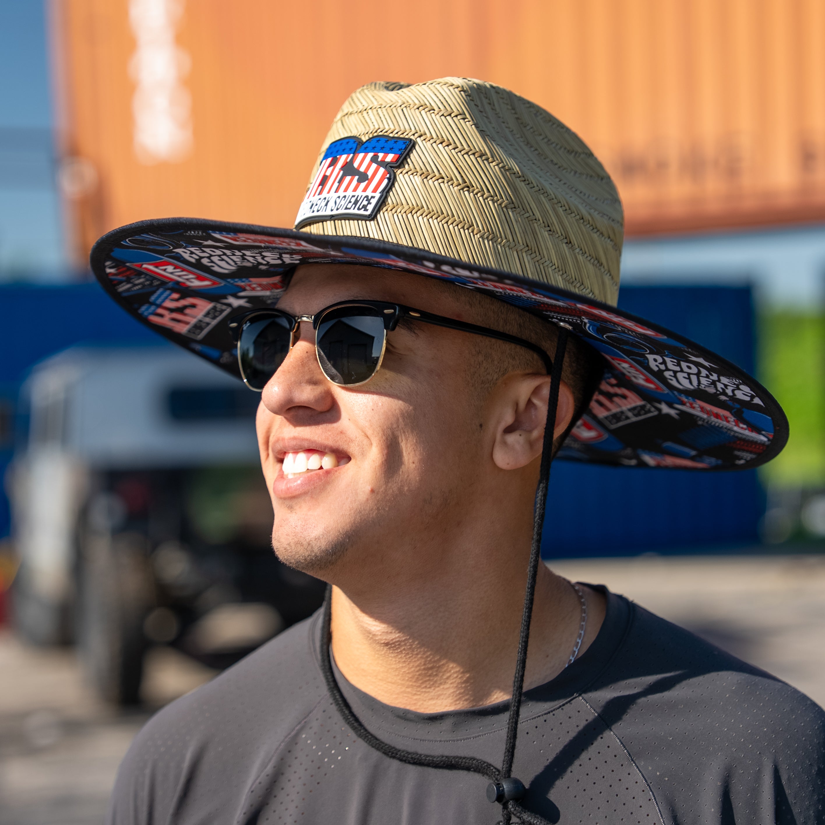 Redneck Science Straw Hat