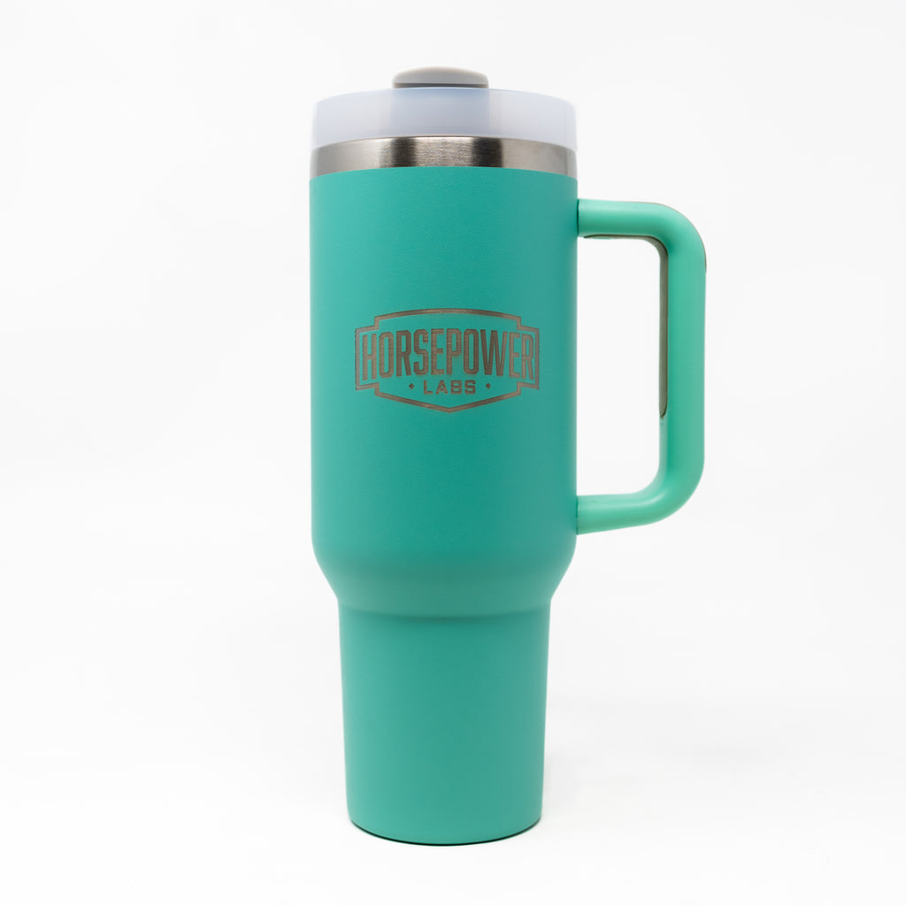 Horsepower Labs 40oz Tumbler Teal