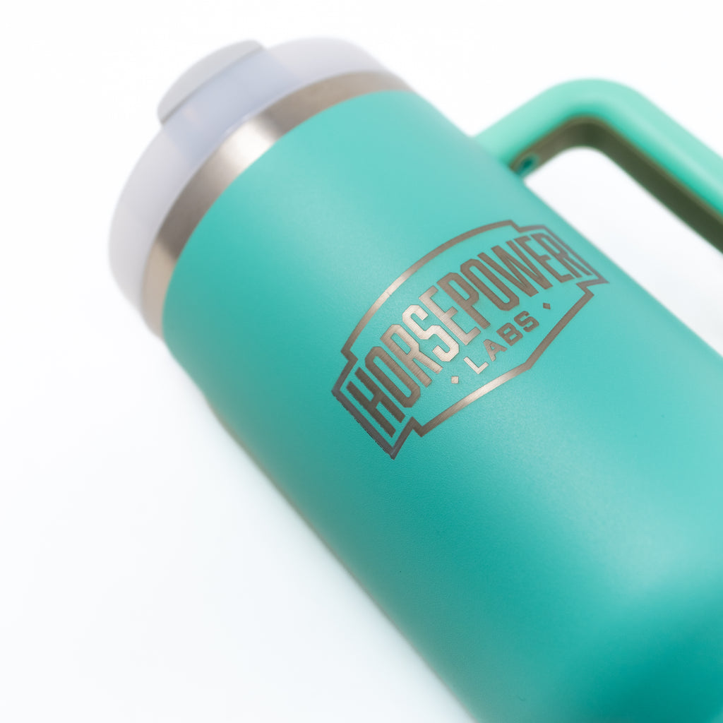 Horsepower Labs 40oz Tumbler Teal