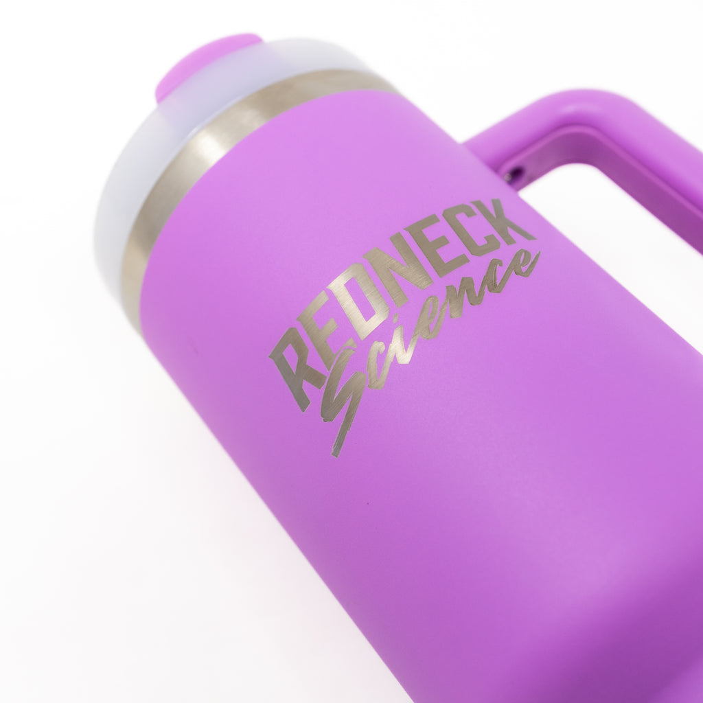 Redneck Science 40oz Tumbler Pink