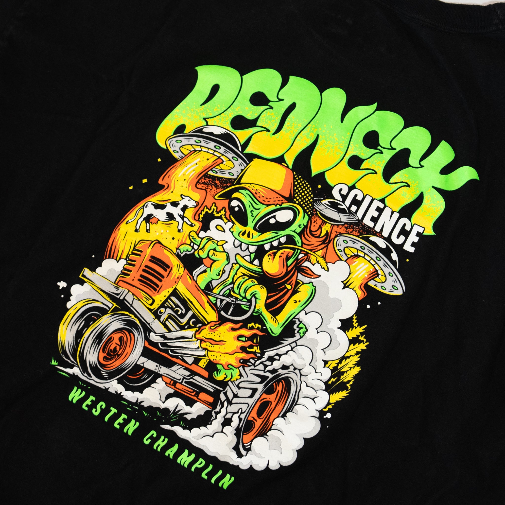 Alien Redneck Science Tee
