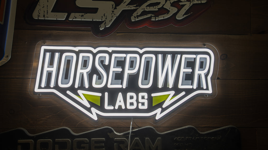 Horsepower Labs LED Sign