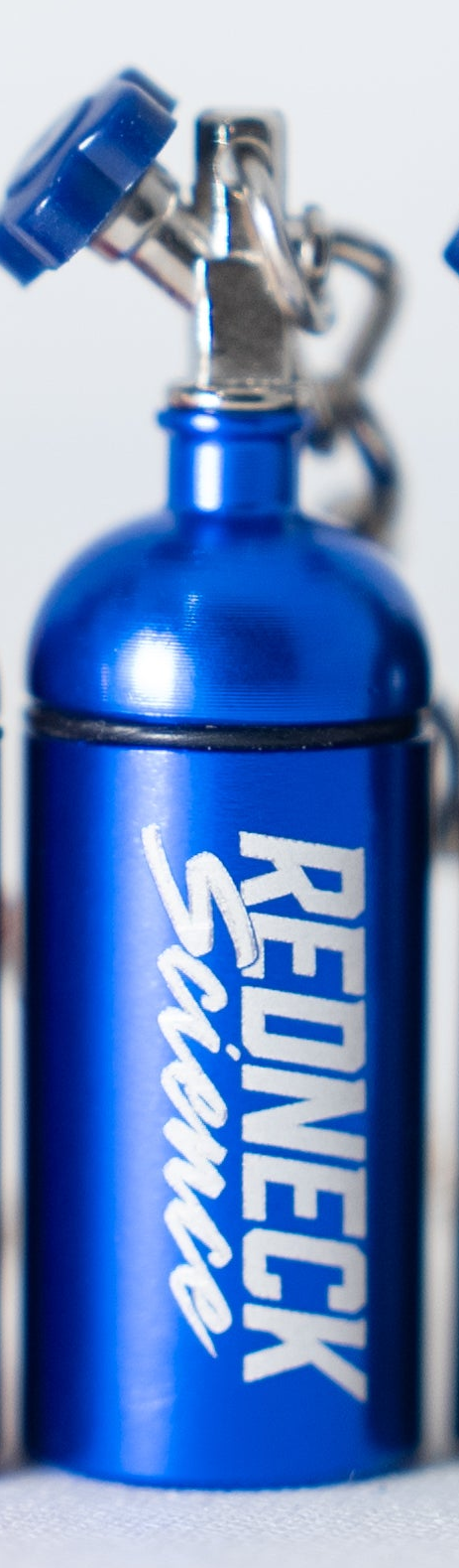 NOS Bottle Keychain - Redneck Science