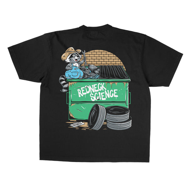 Dumpster Diving Racoon Tee