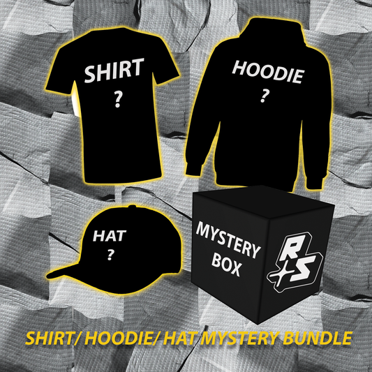 Shirt, Hat, & Hoodie Mystery Bundle