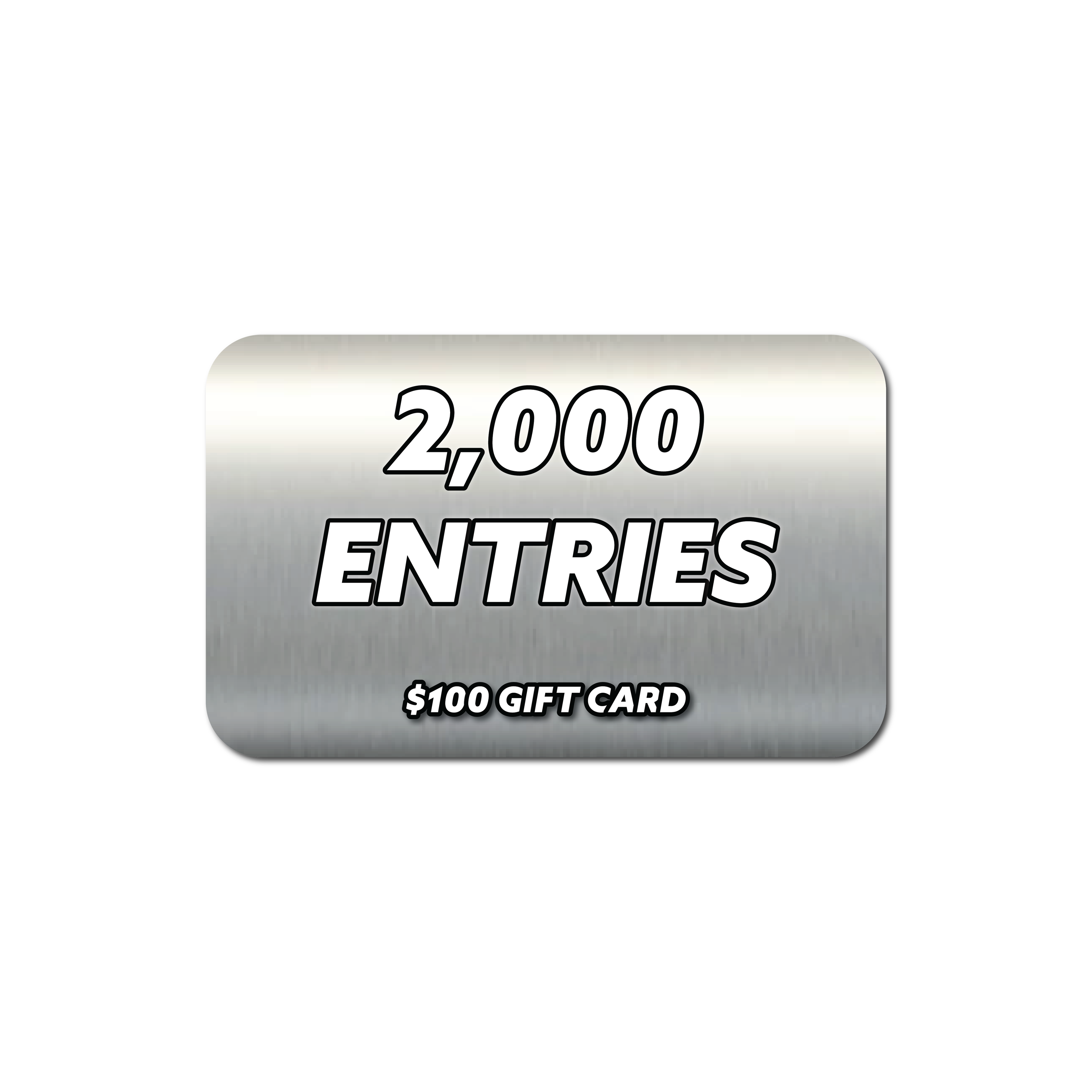 Easy Entry Silver Gift Card