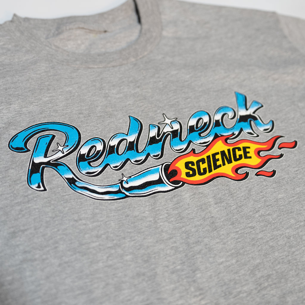 Grey Backfire Tee