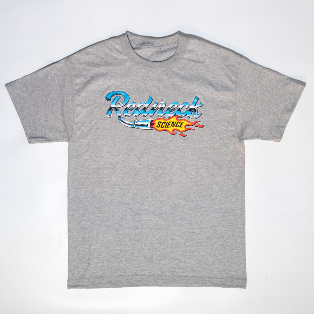 Grey Backfire Tee