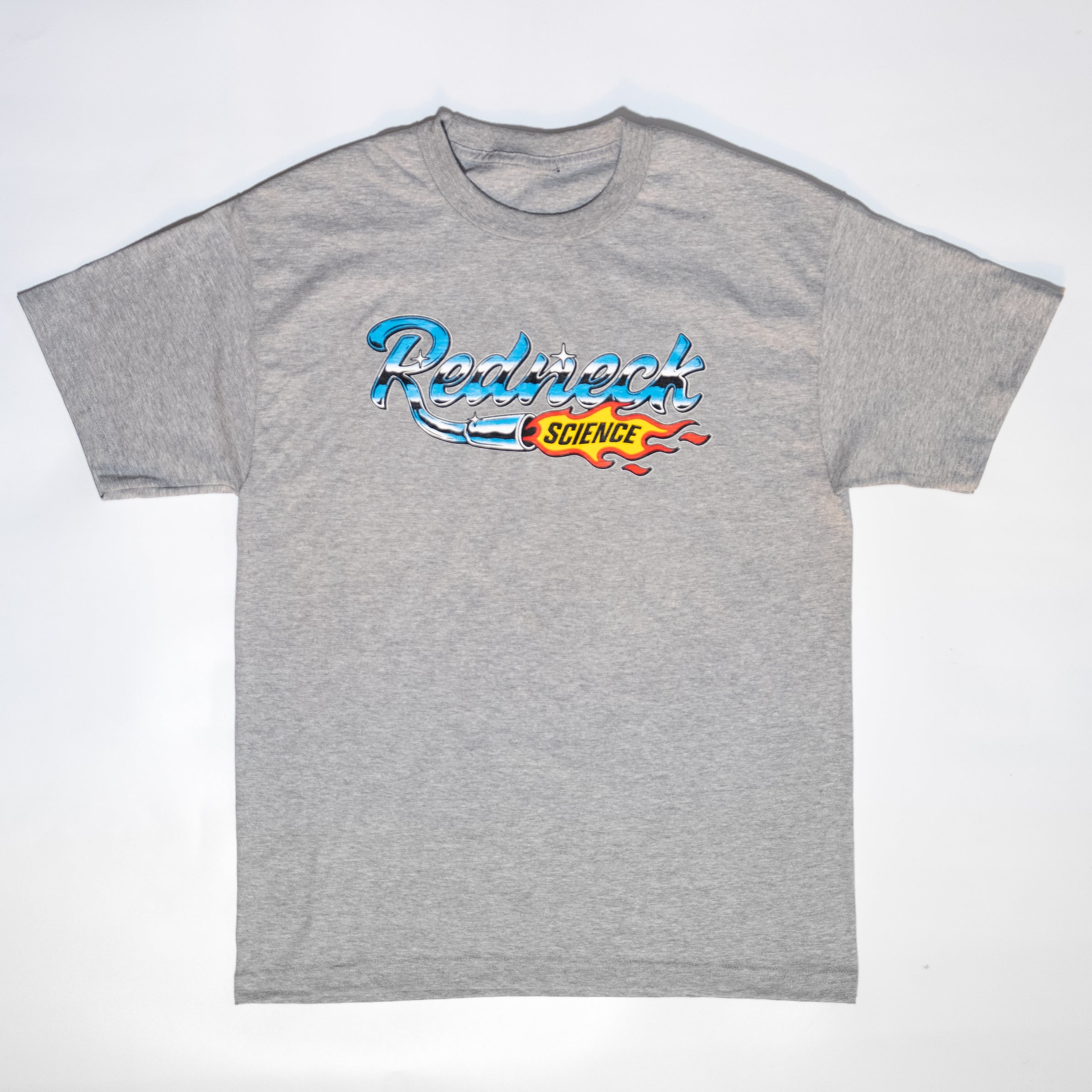 Grey Backfire Tee
